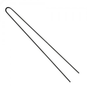 Фуркети черни прави 50 бр. 65 x 0.80 mm