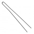Фуркети черни прави 50 бр. 75 x 0.80 mm