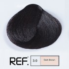 3.0 REF Colour - Тъмно кафяво - 100 ml