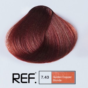7.43 REF Colour - Златно медно русо - 100 ml