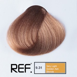 9.31 REF Colour - Много светло златно пепелно русо - 100 ml