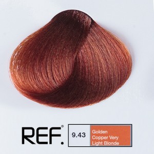 9.43 REF Colour - Златно медно много светло русо - 100 ml