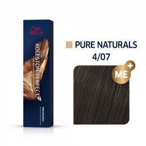 4/07 Wella Koleston Perfect - Средно-кафяво натурално кафяво - 60 ml