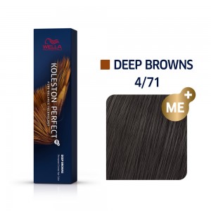 4/71 Wella Koleston Perfect - Средно-кафяво кафяво-пепелно - 60 ml
