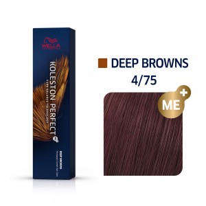 4/75 Wella Koleston Perfect - Средно-кафяво кафяв махагон - 60 ml