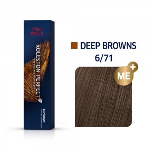 6/71 Wella Koleston Perfect - Тъмно-русо кафяво-пепелно - 60 ml
