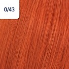 0/43 Wella Koleston Perfect - Червено златисто - 60 ml