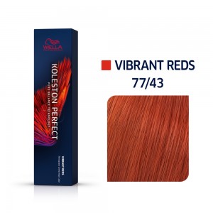 77/43 Wella Koleston Perfect - Интензивно средно-русо червено-златисто - 60 ml