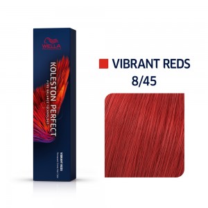 8/45 Wella Koleston Perfect - Светло-русо червен махагон - 60 ml